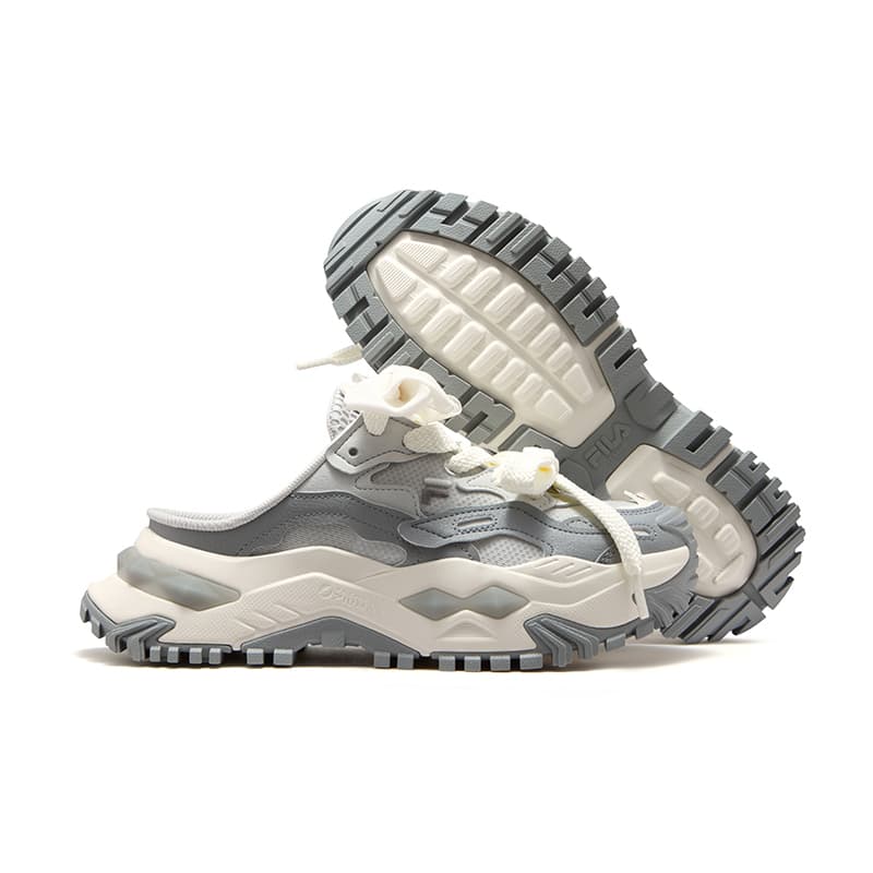 Кроссовки FILA FUSION BIANCO MULE Устойчивый к истиранию Дышащий Легкий Низкий Топ массивные кроссовки Женские - изображение 6