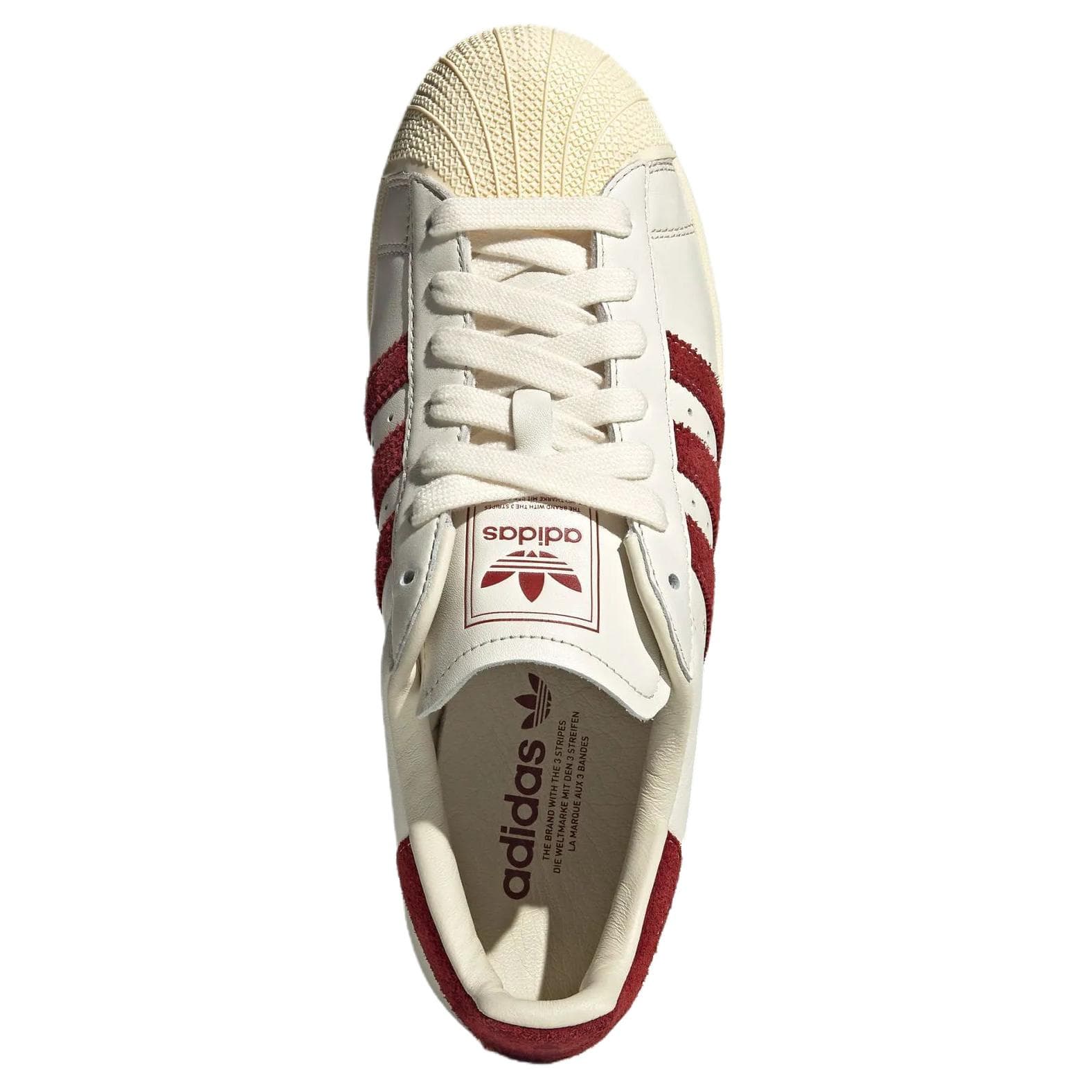 Кроссовки Adidas Originals SUPERSTAR 2 Скейтборд Обувь Унисекс Белый и красный - изображение 5