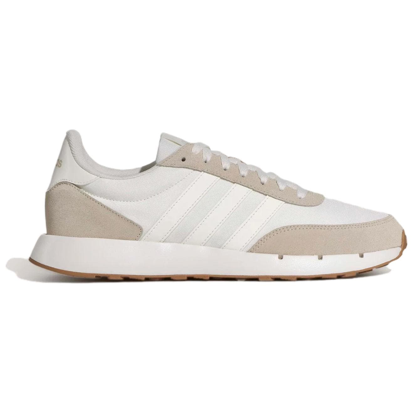 Кроссовки для бега Adidas Run 60s 2,0 Low Топ Беговые кроссовки Унисекс Бежевый - изображение 2