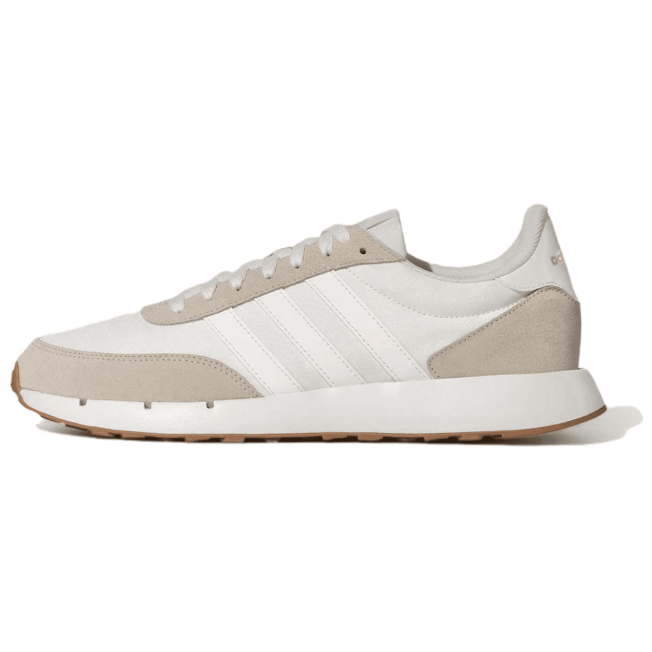 Кроссовки для бега Adidas Run 60s 2,0 Low Топ Беговые кроссовки Унисекс Бежевый - изображение 1
