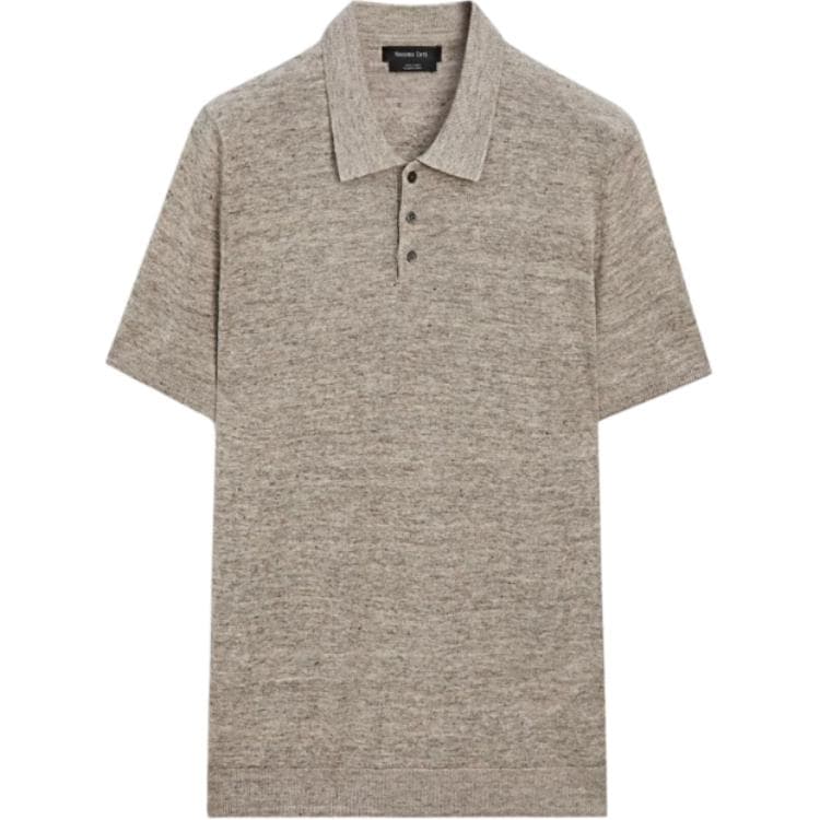 Поло Massimo Dutti Зеленое Мужское Поло - изображение 1