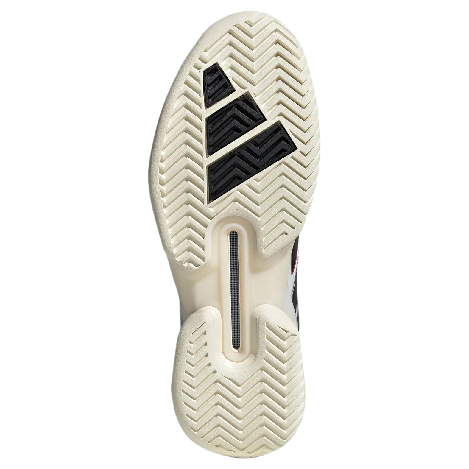 Кроссовки для тенниса Adidas Adizero Ubersonic 5 Low Топ Теннисные Кроссовки Мужские Белые Черные - изображение 6
