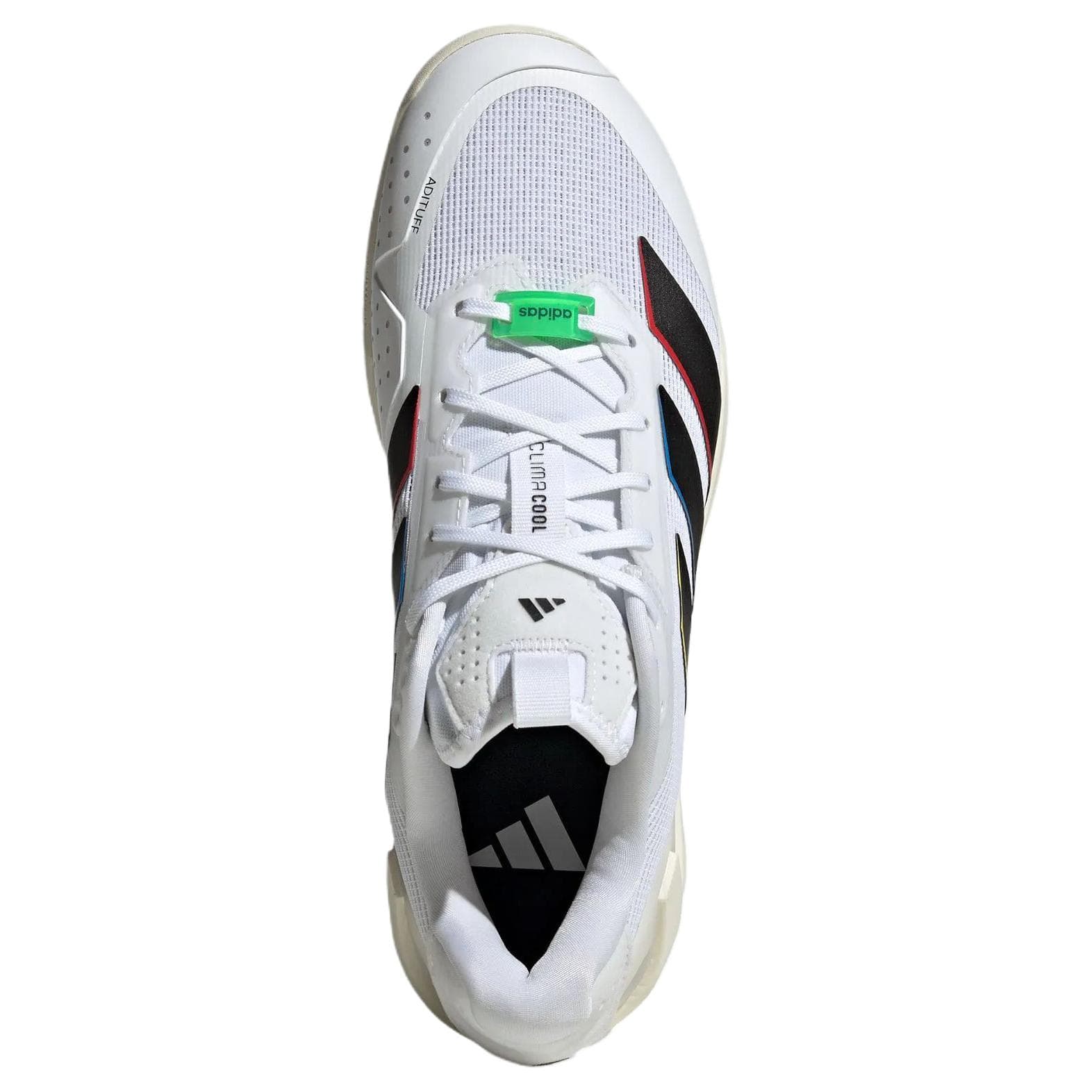 Кроссовки для тенниса Adidas Adizero Ubersonic 5 Low Топ Теннисные Кроссовки Мужские Белые Черные - изображение 5