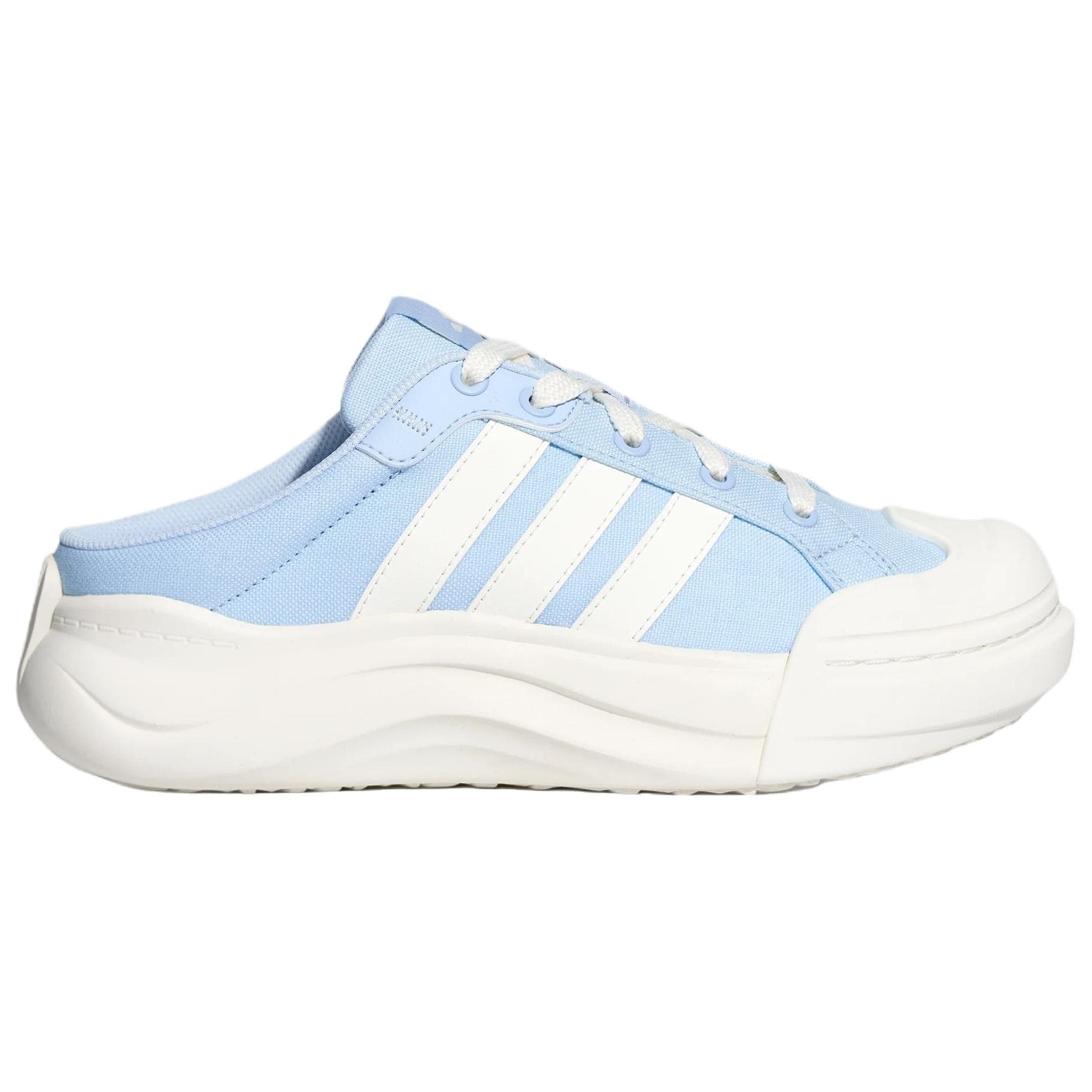 Сандалии Adidas MAXXCOURT Противоскользящие закрытые тапочки женские кришталево-синие - изображение 2