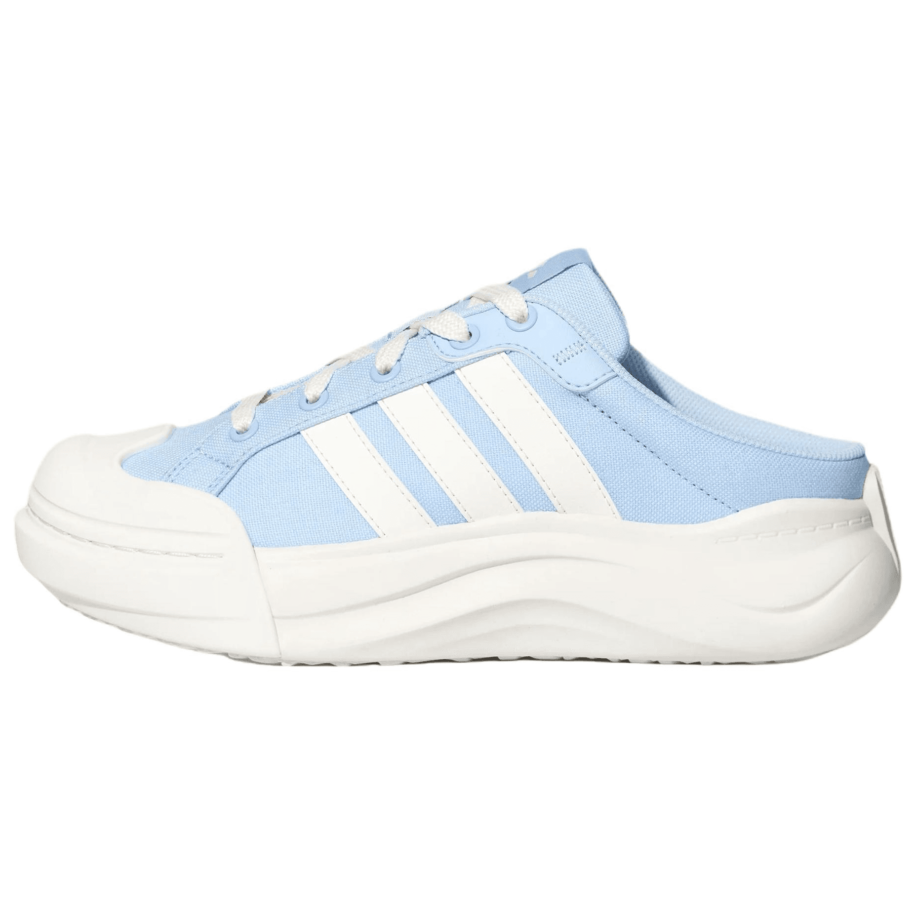 Сандалии Adidas MAXXCOURT Противоскользящие закрытые тапочки женские кришталево-синие - изображение 1