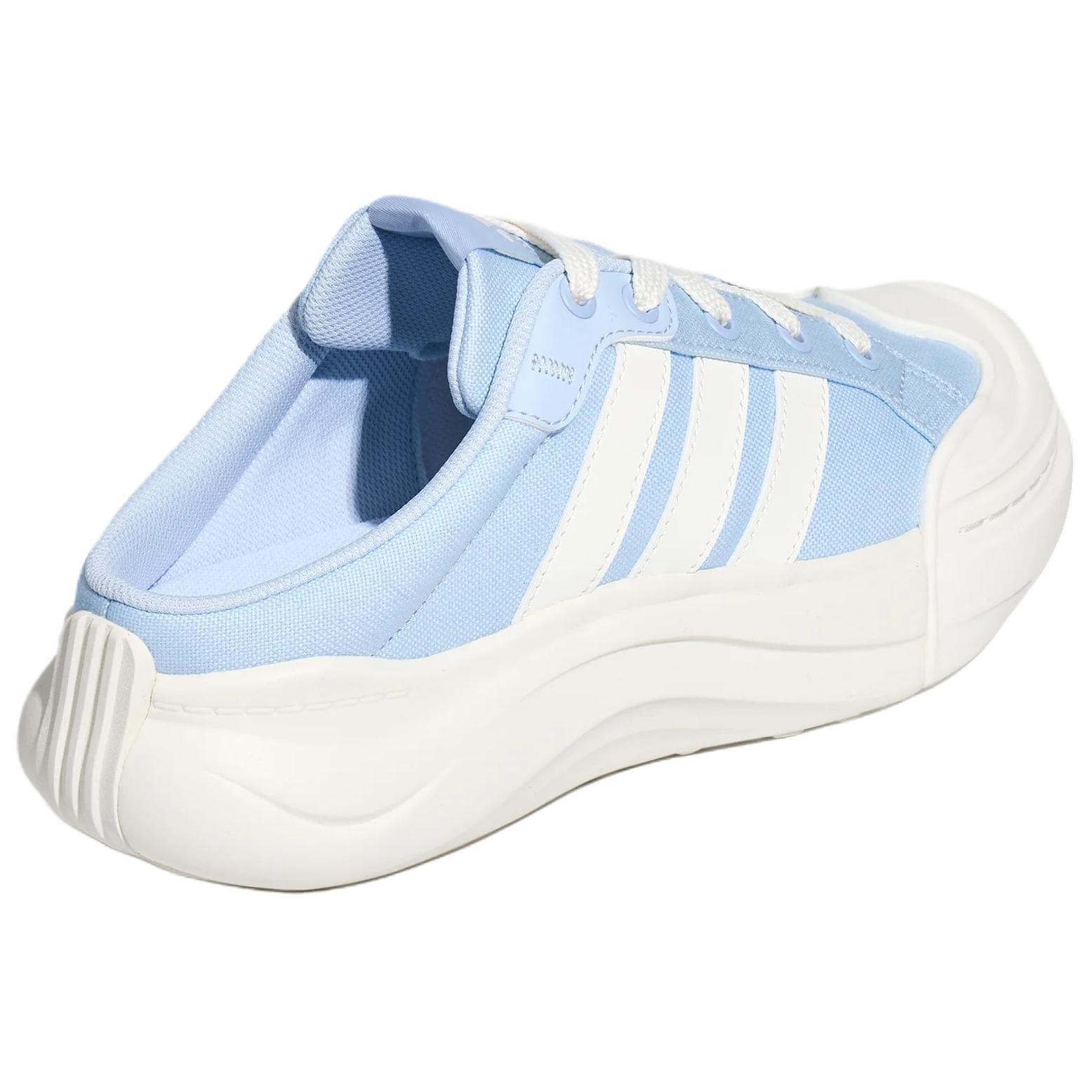 Сандалии Adidas MAXXCOURT Противоскользящие закрытые тапочки женские кришталево-синие - изображение 4
