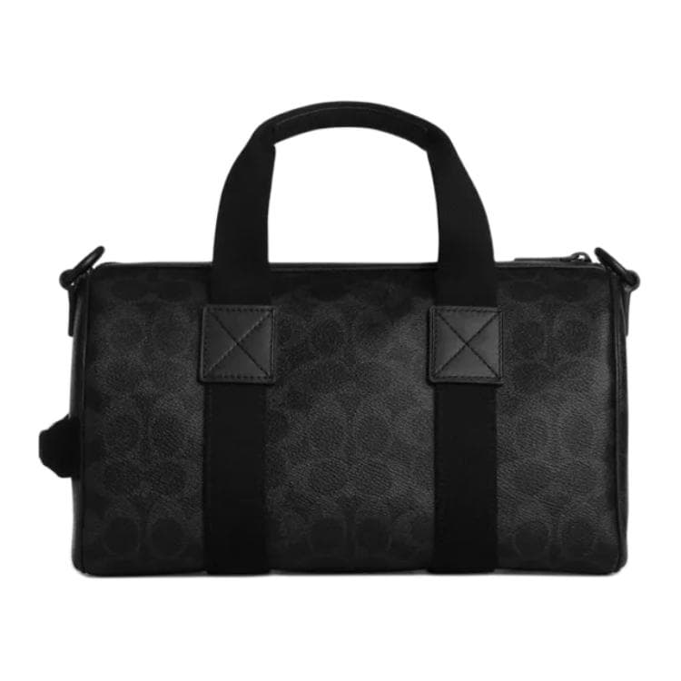 Сумка COACH Explorer Покрытие Холст Сумка Большая Мужская Матовый Черный - изображение 3