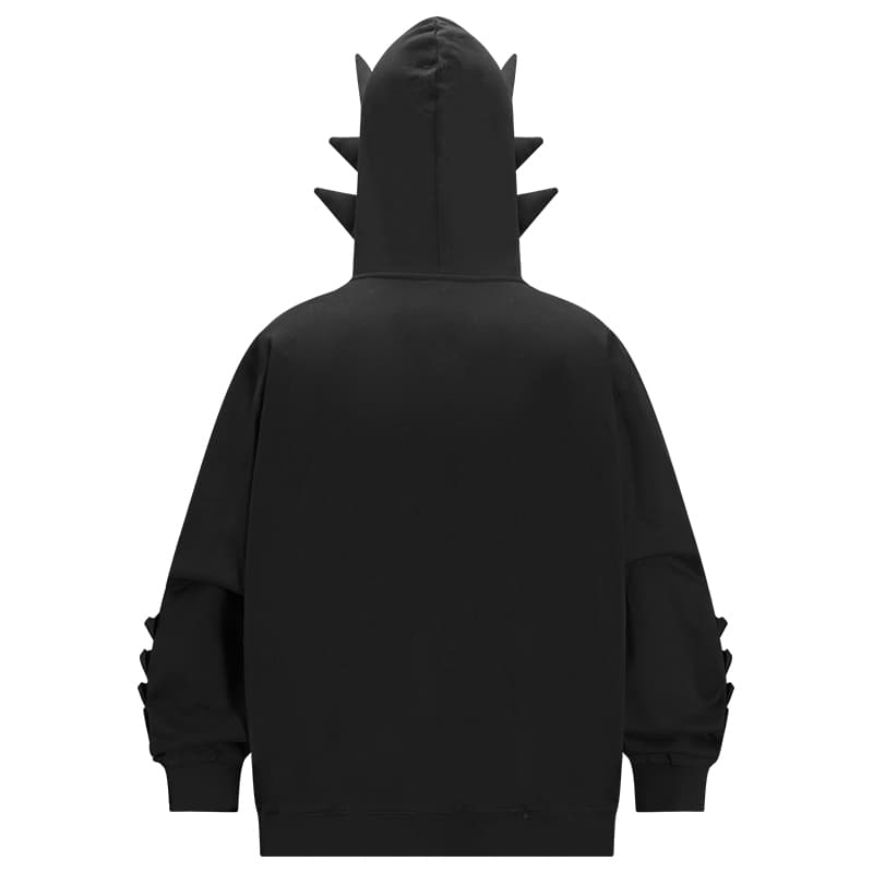 Худи KAKAZZY Y2K Hoodie Black - изображение 2