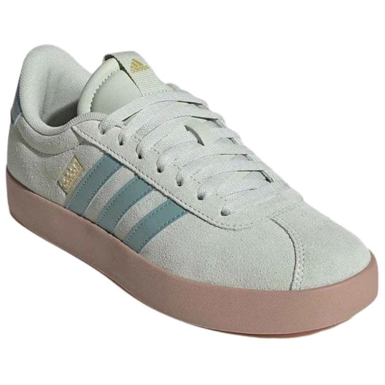 Кроссовки Adidas VL COURT 3,0 Комфортный и дышащий Скейтборд Обувь Женские Зелёный - изображение 3