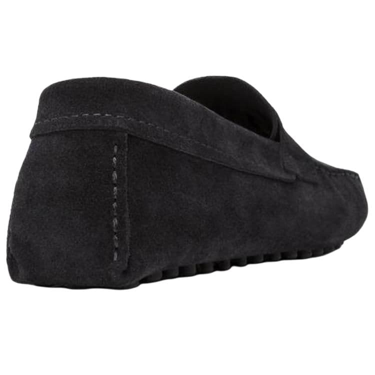 Massimo Dutti Мужские мокасины из коровьей кожи цвет индиго - изображение 6