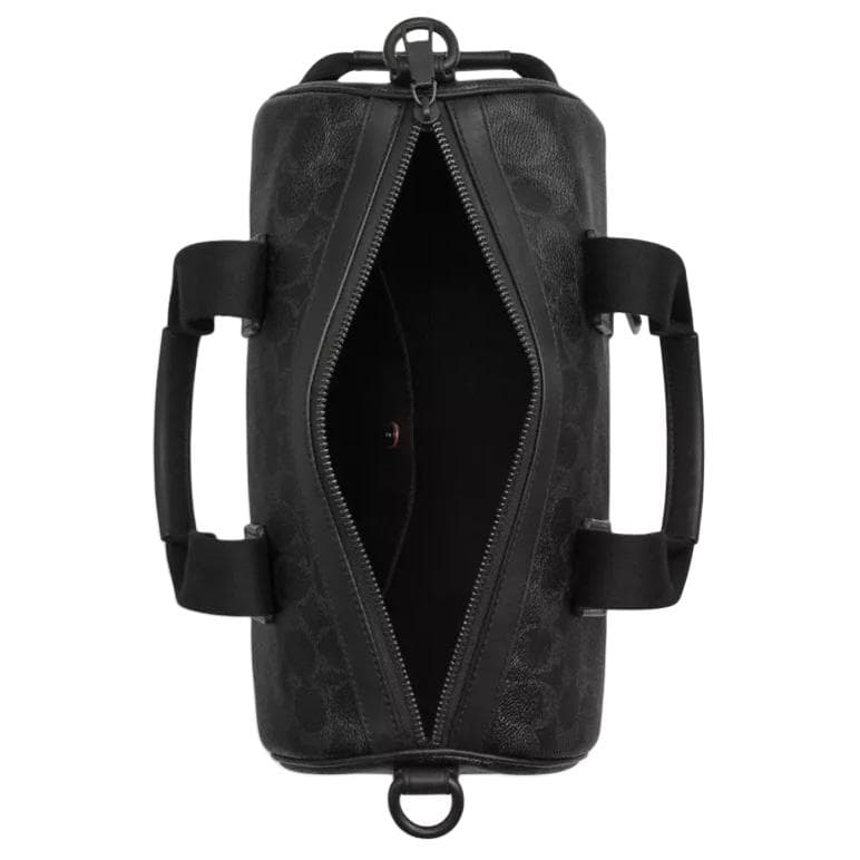 Сумка COACH Explorer Покрытие Холст Сумка Большая Мужская Матовый Черный - изображение 4