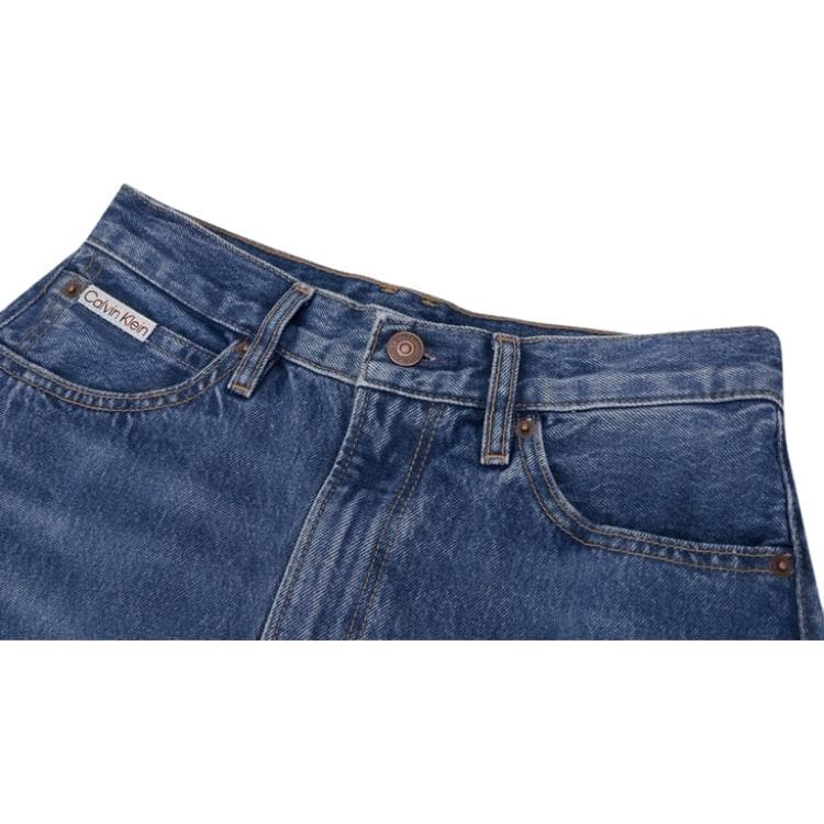 Джинсы Calvin Klein Джинсовый Синий Женские Джинсы - изображение 3