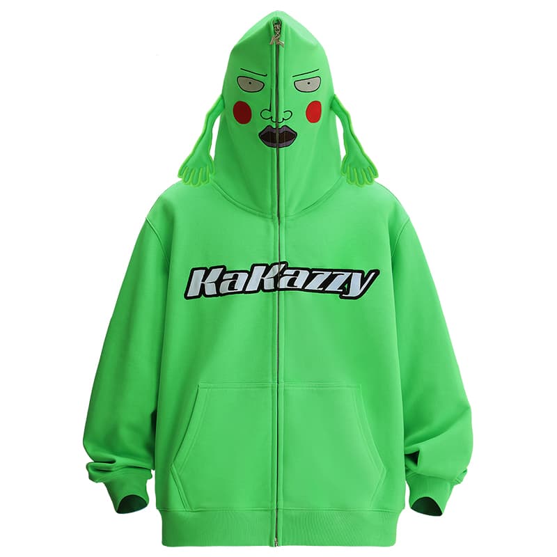 Худи KAKAZZY Hoodie Fluorescent Green - изображение 1