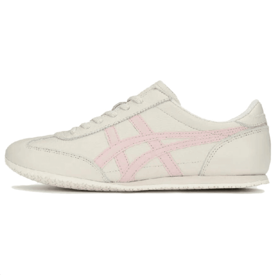 Кроссовки Onitsuka Tiger Machu Racer Коровья кожа Повседневная обувь Унисекс Бежево-розовый - изображение 1