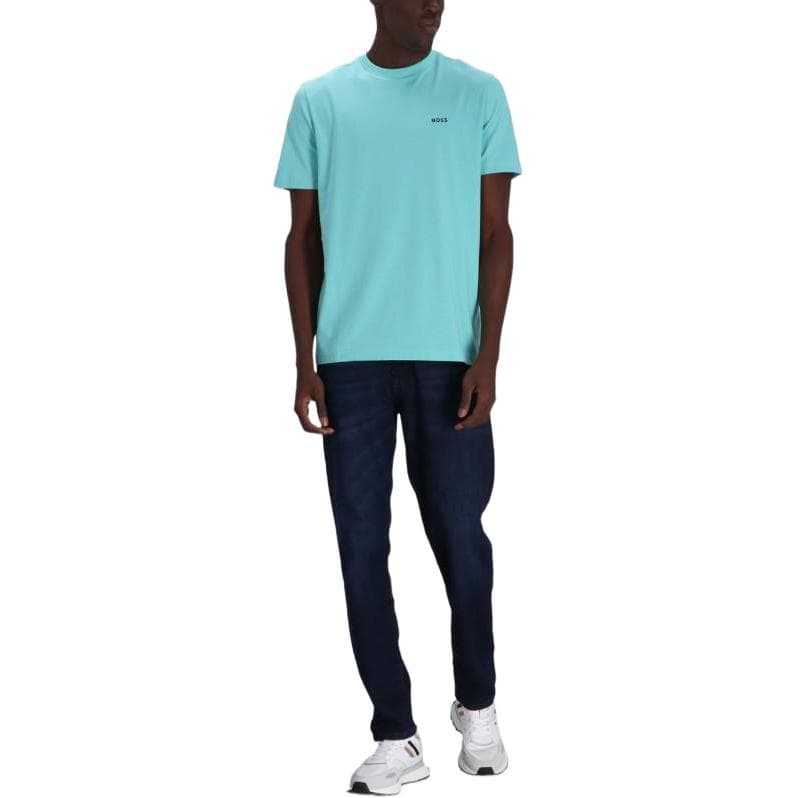 Футболка Hugo Boss Зеленые Мужские T-рубашки - изображение 2