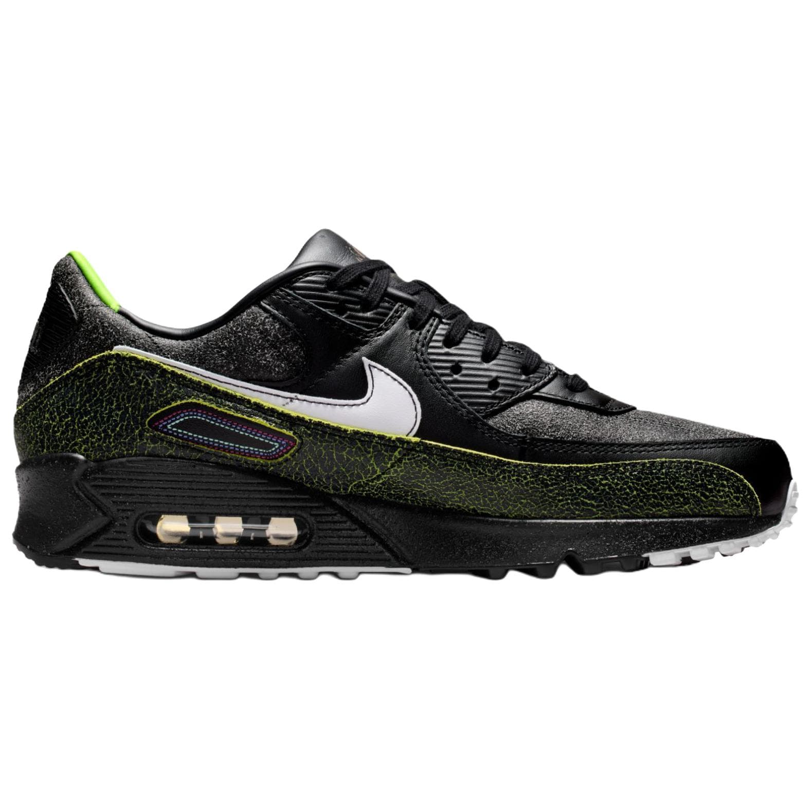 Кроссовки для бега Nike Air MAX 90 Отскок Беговые кроссовки Мужские Черные - изображение 2