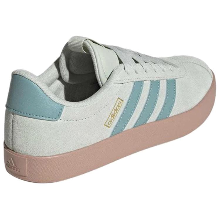 Кроссовки Adidas VL COURT 3,0 Комфортный и дышащий Скейтборд Обувь Женские Зелёный - изображение 4