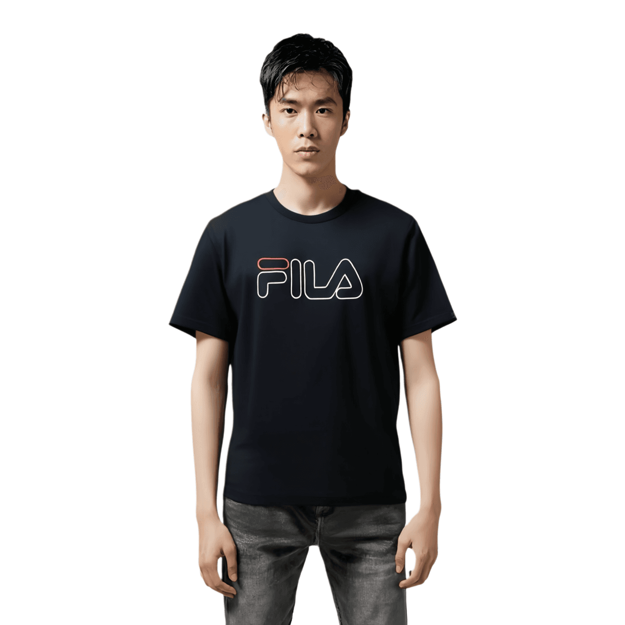 Футболка FILA Черная Унисекс Футболка - изображение 3