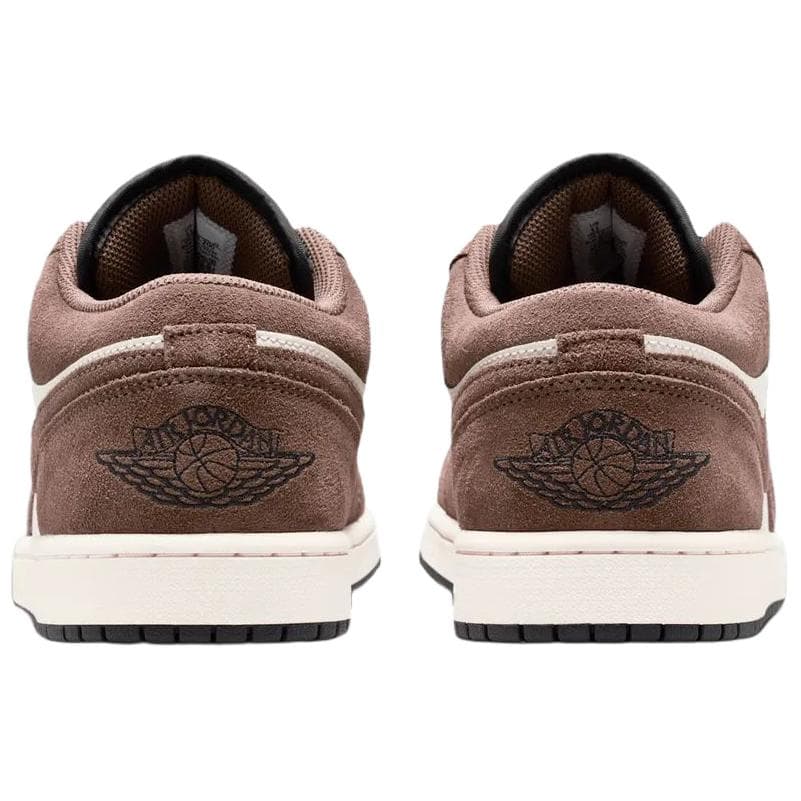 Ретро баскетбольные кроссовки Jordan Air Jordan 1 Low Топ Ретро-баскетбольные кроссовки Унисекс Белый-коричневый - изображение 4