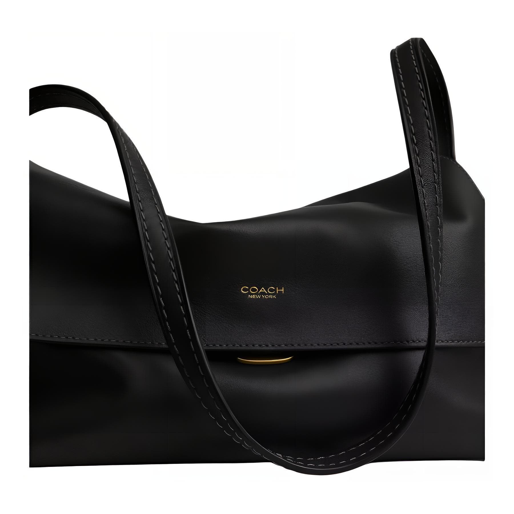 Мини-сумка COACH Челси Коровья кожа Сумки через плечо Большой Женские Черный - изображение 5