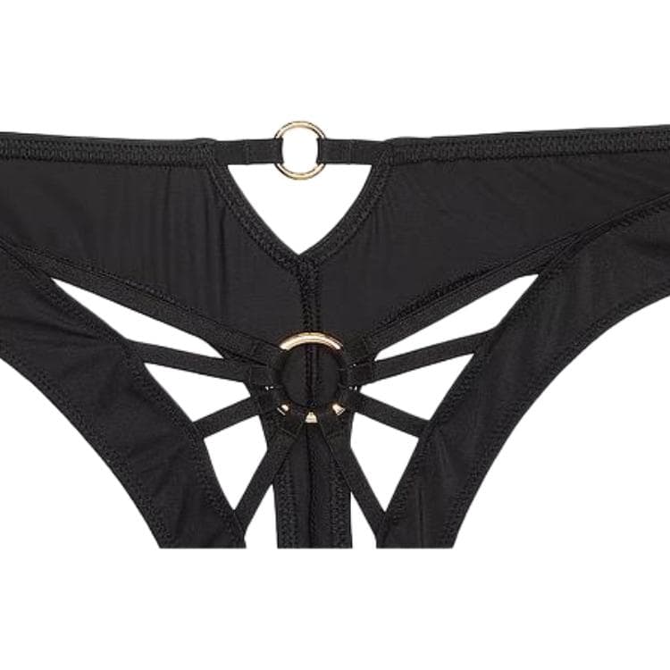 Трусы Victoria's Secret Стринг Женский 1 Упаковка Черный - изображение 2