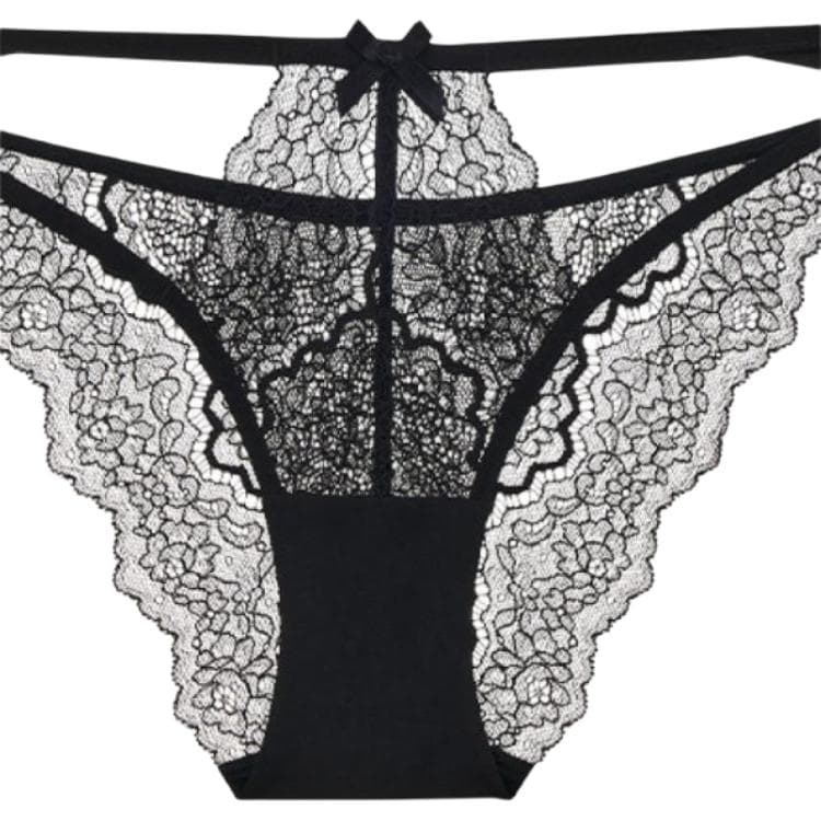 Трусы Victoria's Secret Dream Angels String Женские 1 упаковка Черный - изображение 3