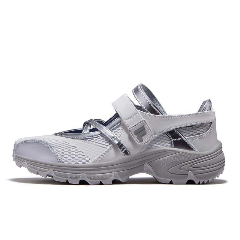FILA FUSION COMO X KDC 002 Туфли Мэри Джейн Женские Белые Серебряные - изображение 1
