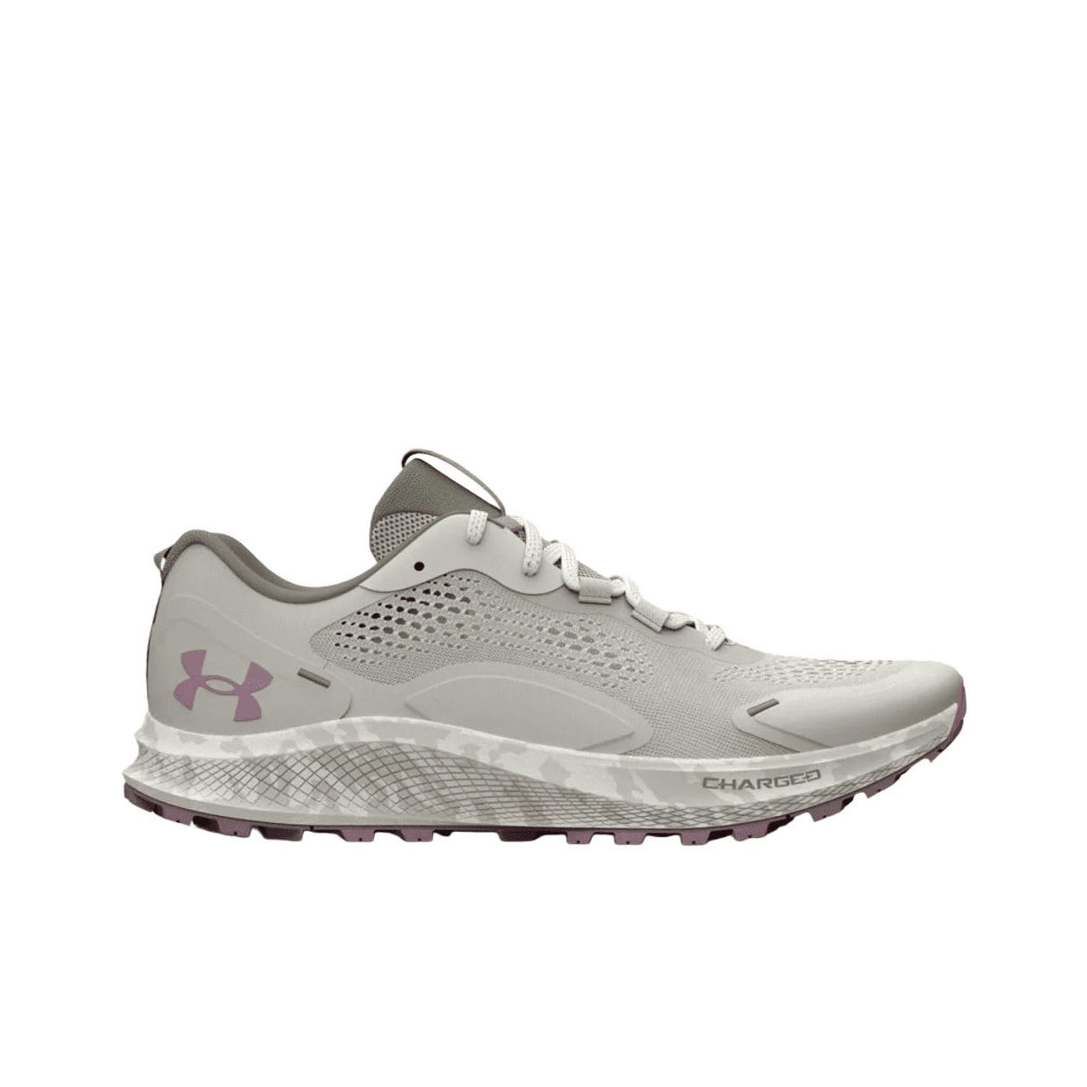 Кроссовки Under Armour Charged Bandit Trail 2 Кроссовки для трейлраннинга Женские Серый Белый - изображение 2