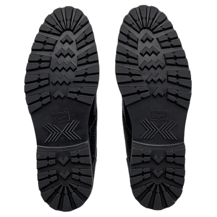 Onitsuka Tiger Derby Мягкий и Комфортный Повседневные Кожаные Туфли Мужские Черные - изображение 6