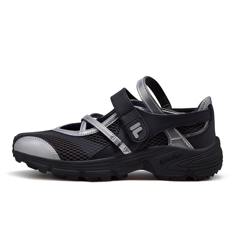 FILA FUSION Туфли Мэри Джейн Женские Черные Серые - изображение 1