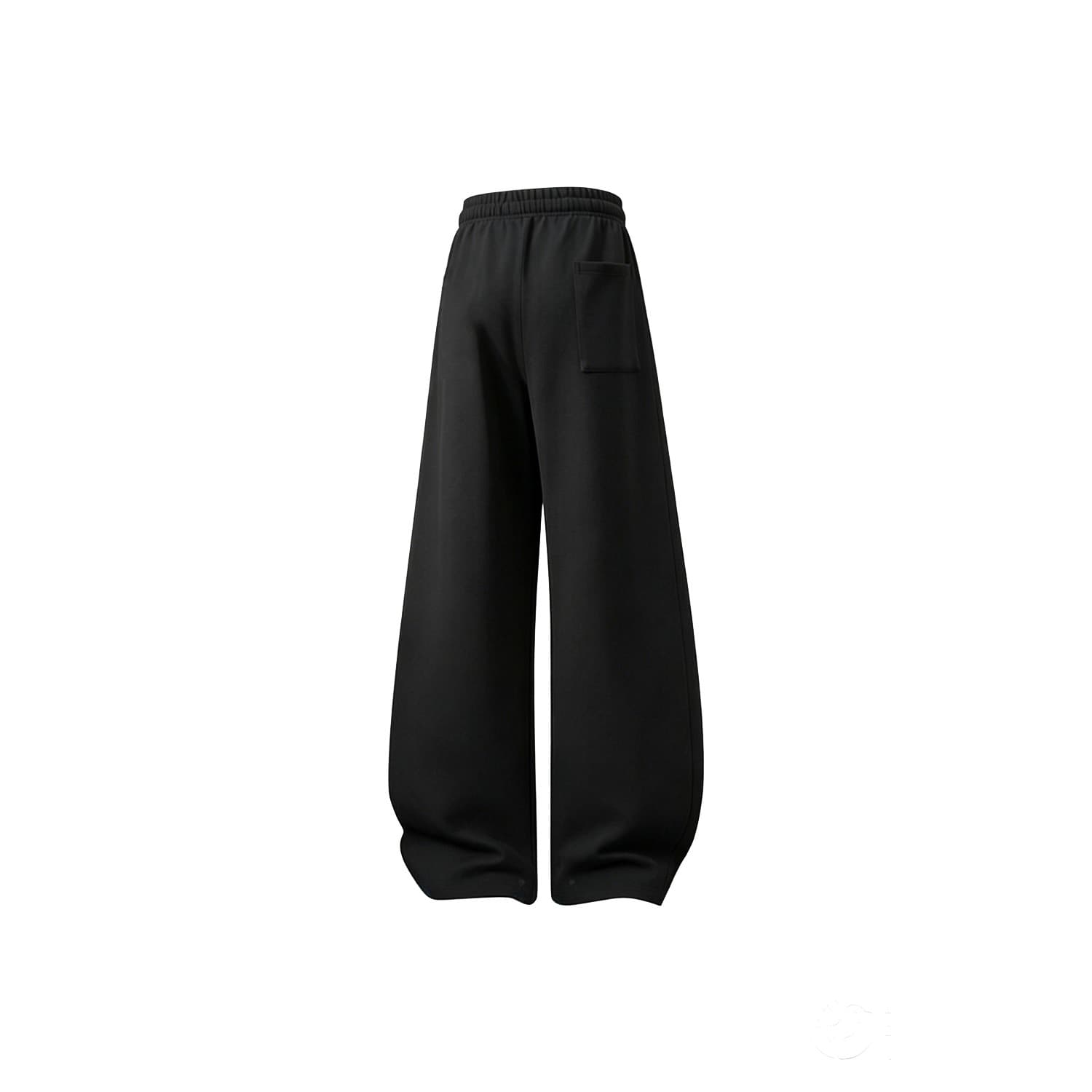 Штаны Q-AND Американский винтаж вышивка Люксовая уличная мода Основные Бренд Cleanfit Дышащий Универсальный Повседневный Коммутирование Драпированный Шаровары Вязаные свитшоты Унисекс - изображение 2