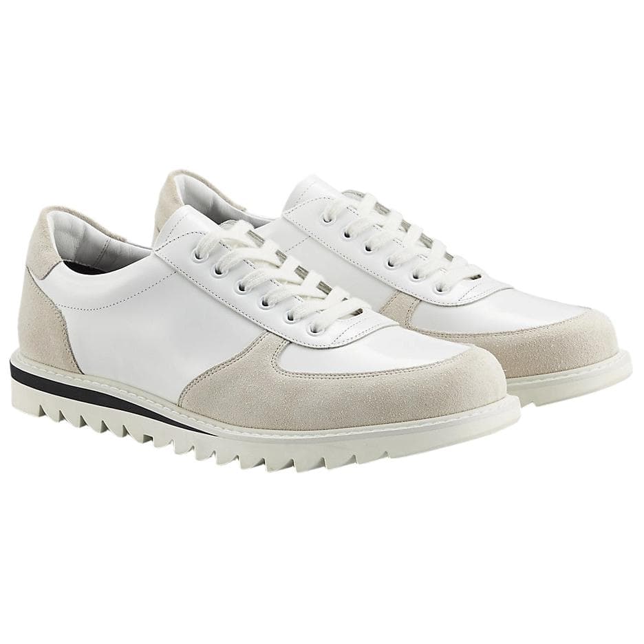 Onitsuka Tiger COURT S Кожа Повседневные кожаные туфли Унисекс Белый - изображение 3