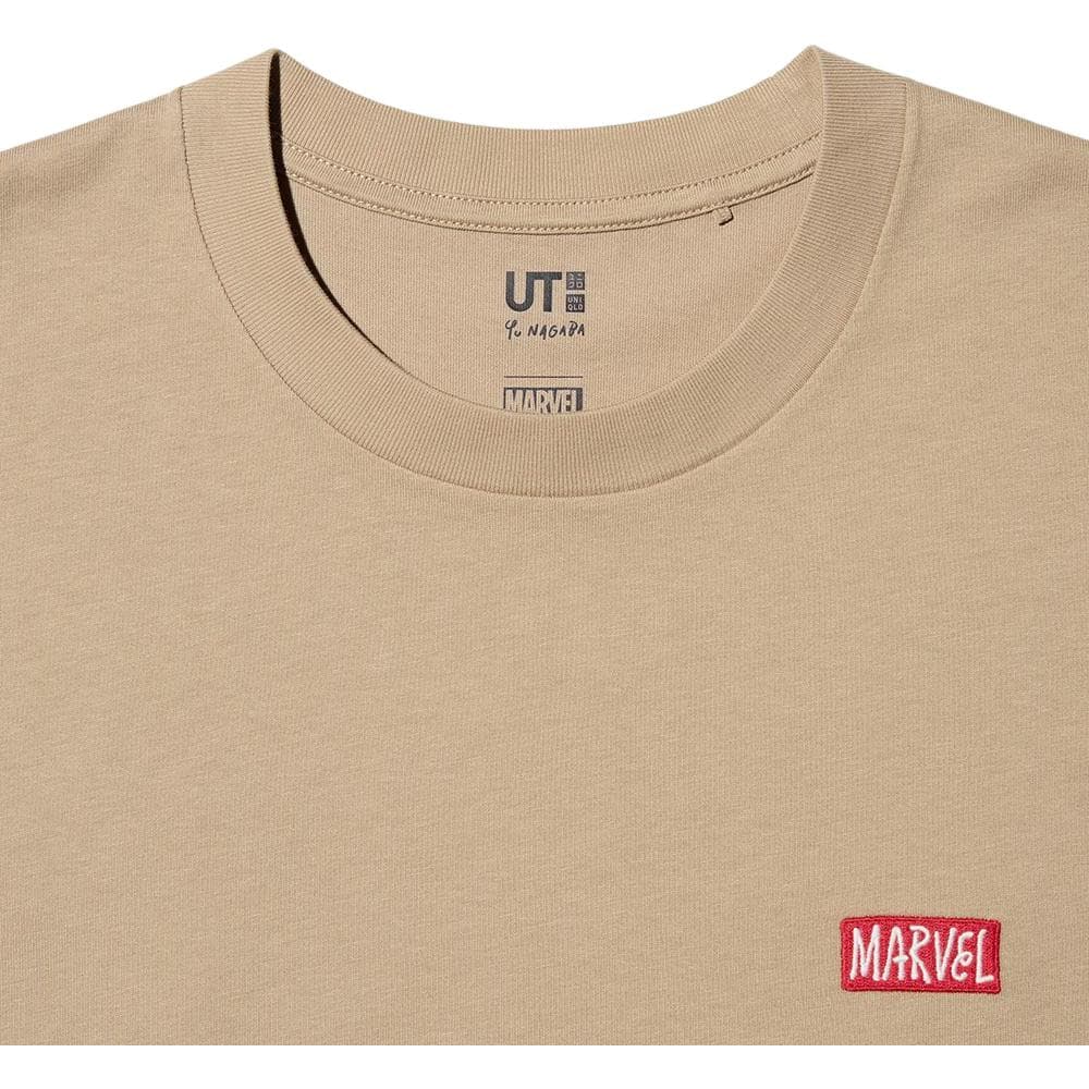 Футболка UNIQLO x Yu Nagaba SS24 Beige T-Shirt - изображение 5