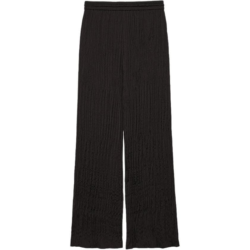Штаны KARL LAGERFELD / Karl Lagerfeld Jeans SS26 Однотонный Плиссированный Брюки Прямого Кроя Свободного Покроя Женские - изображение 2