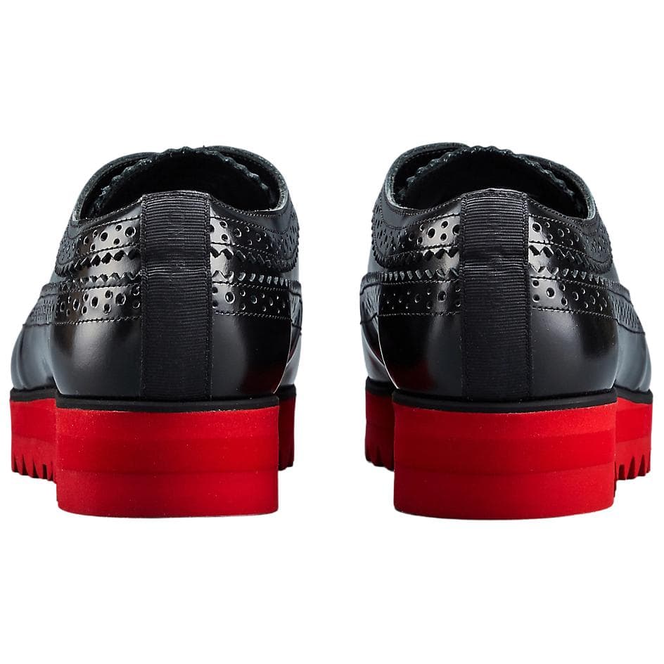 Onitsuka Tiger BROGUE Мягкий и Комфортный Повседневный Кожаный Туфли Женские Черные - изображение 5