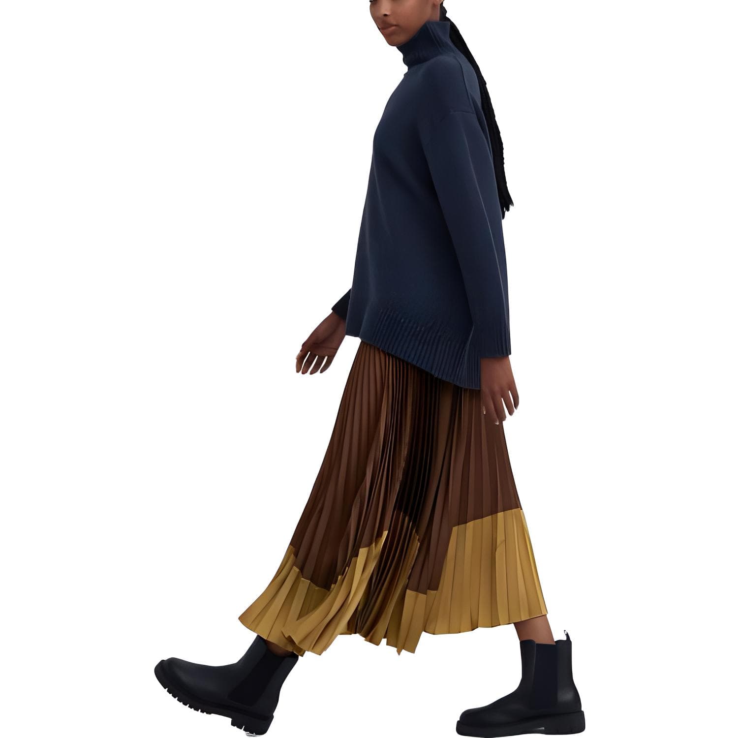 Юбка UNIQLO x Clare Waight Keller FW23 - изображение 4