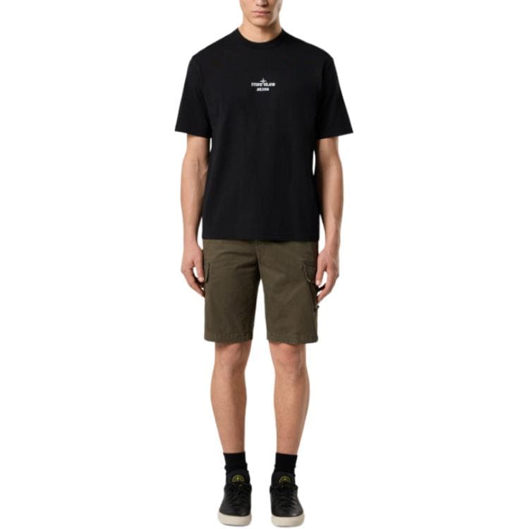 Футболка Stone Island T-Shirt Black - изображение 2
