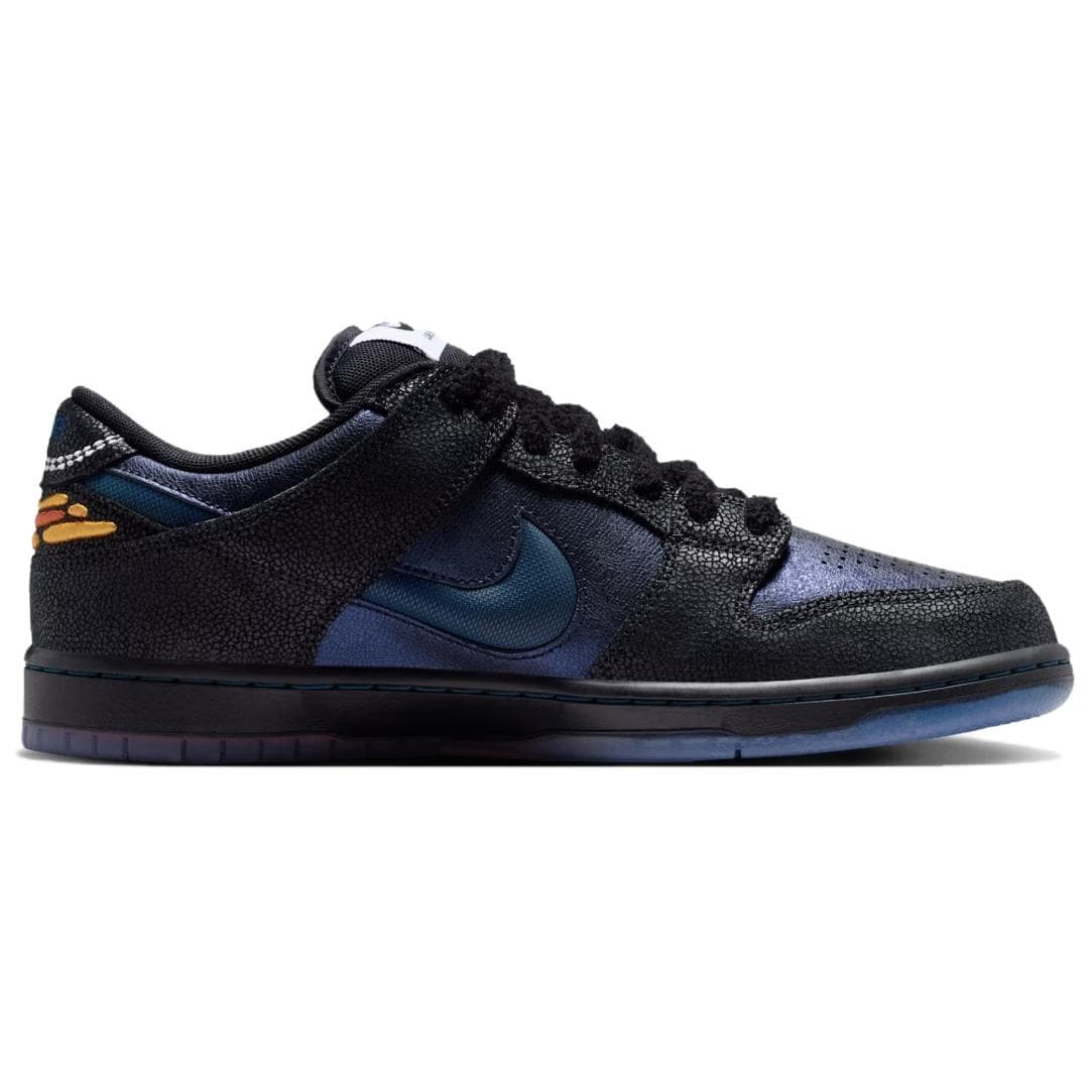 Кроссовки Nike X Bluetile Dunk SB Low Топ Скейтборд Обувь Мужская Черная Синяя - изображение 2