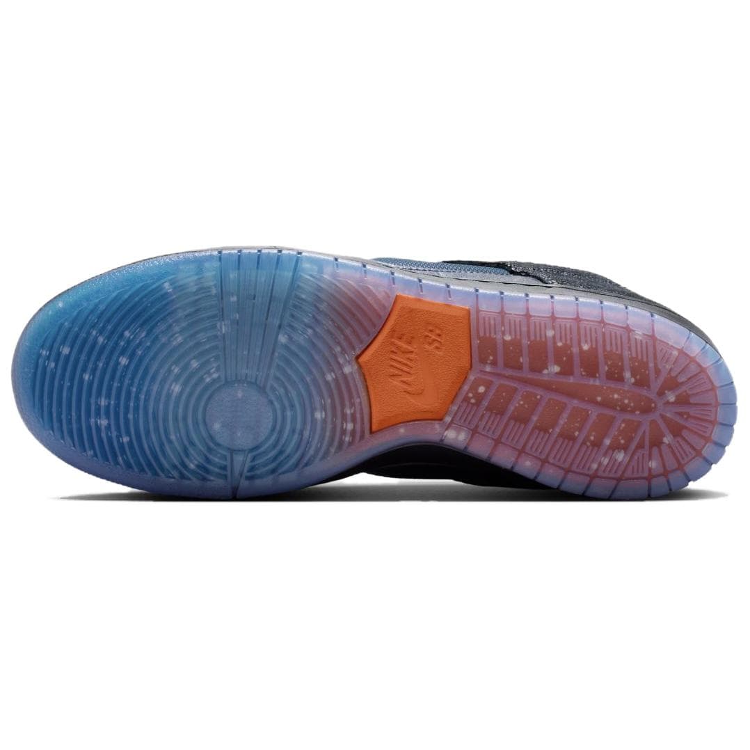 Кроссовки Nike X Bluetile Dunk SB Low Топ Скейтборд Обувь Мужская Черная Синяя - изображение 6