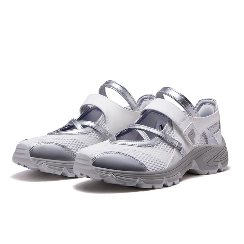 FILA FUSION COMO X KDC 002 Туфли Мэри Джейн Женские Белые Серебряные - изображение 3