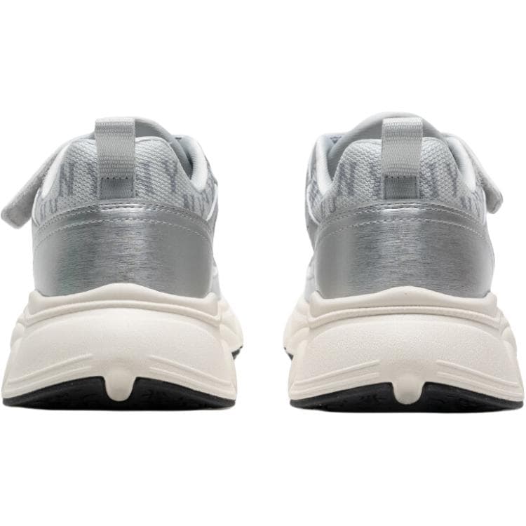 Кроссовки MLB Chunky Runner Fastball Аbrasion Resistant Низкие Кеды для Детей Lifestyle Серебристые Детские - изображение 5