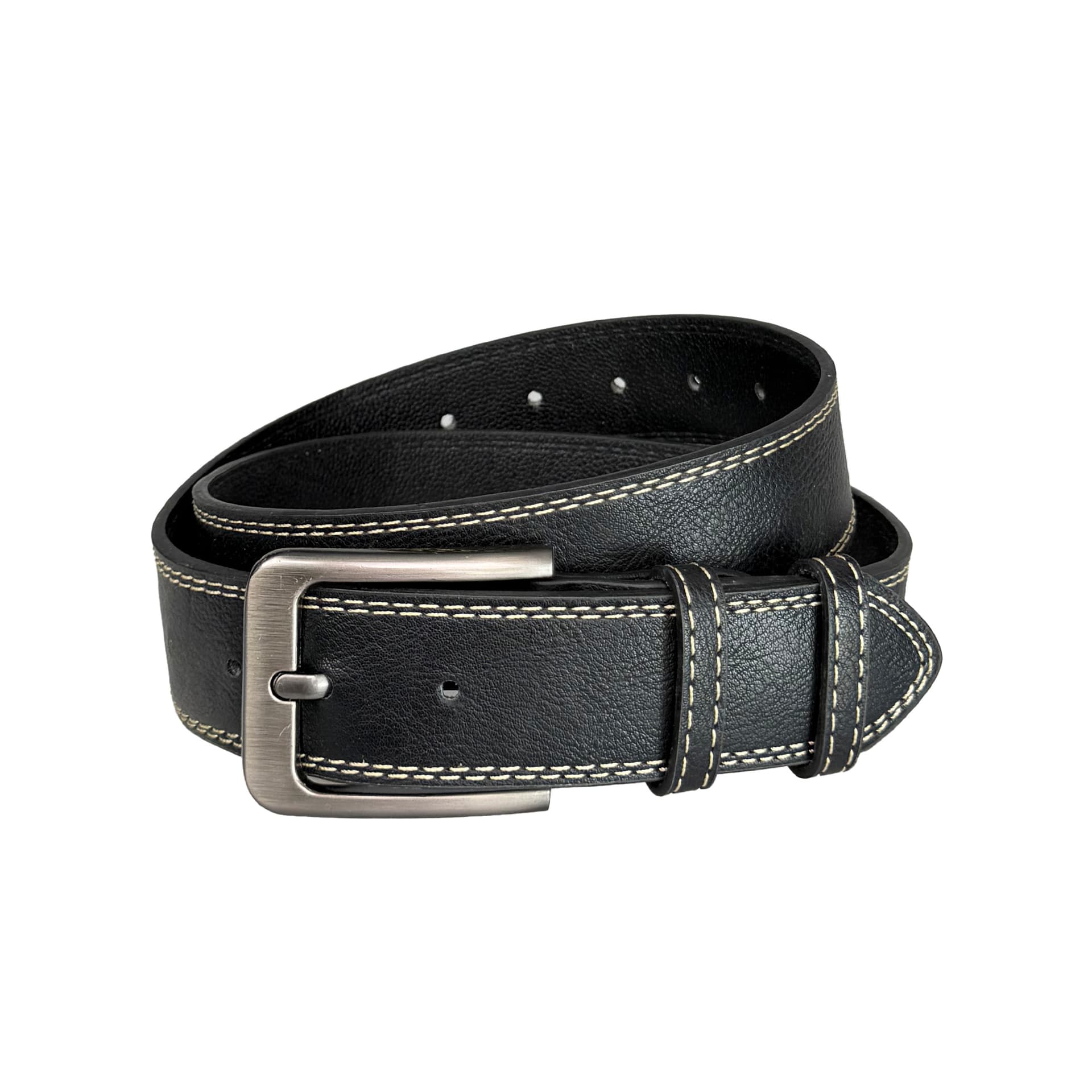 Ремень JEANSWEST Кожаные ремни Мужской 3,5 см - изображение 3