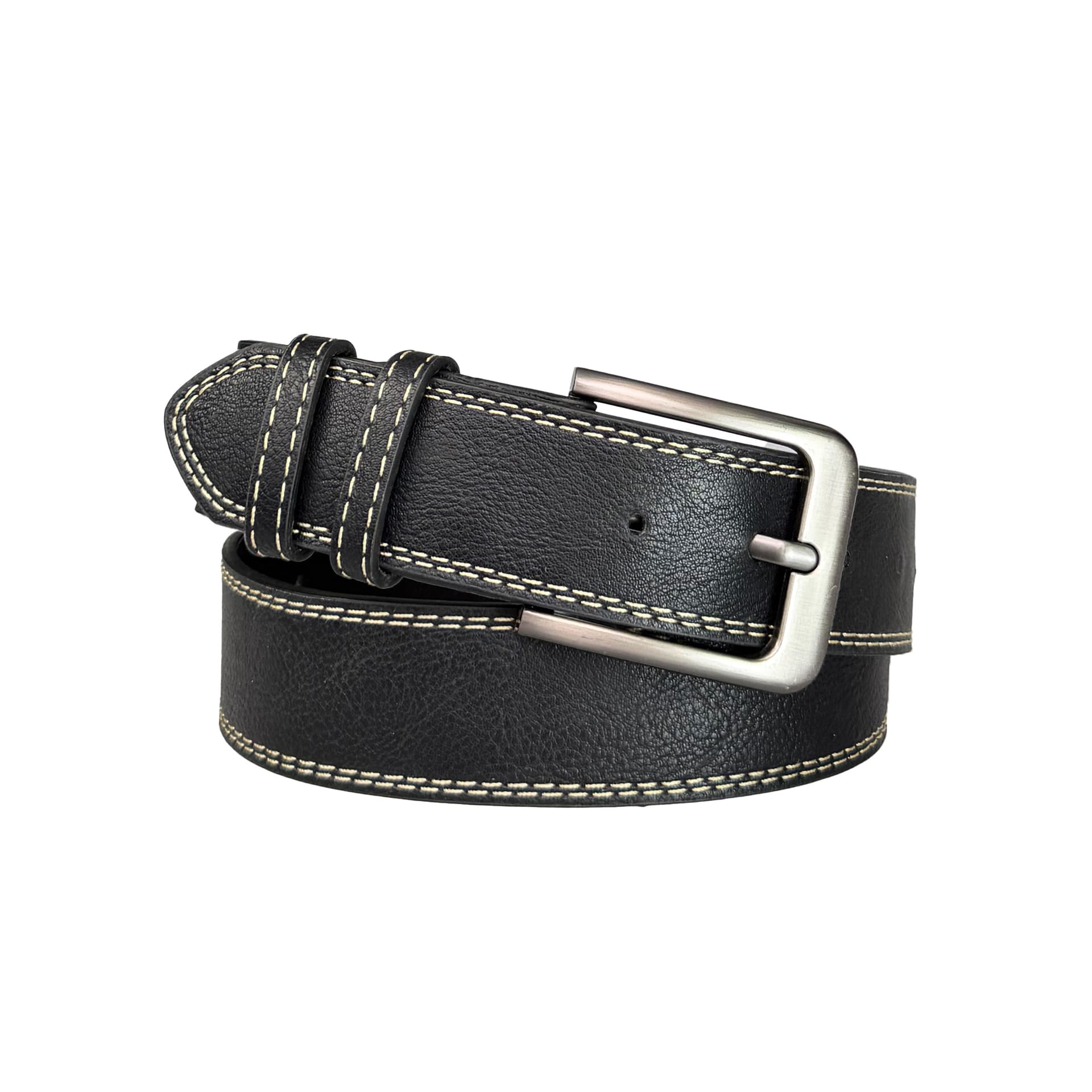 Ремень JEANSWEST Кожаные ремни Мужской 3,5 см - изображение 1