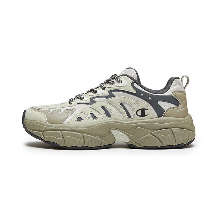 Кроссовки Champion Low Top Massive Sneakers Мужские Серый Зеленый Березовый Серебристый - изображение 1