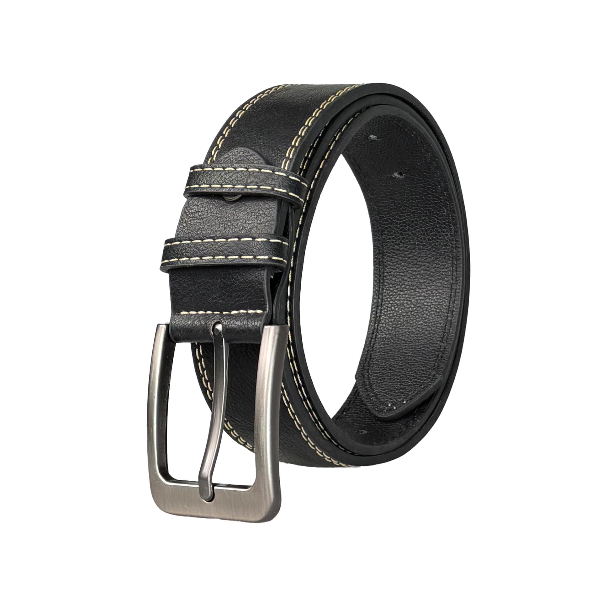 Ремень JEANSWEST Кожаные ремни Мужской 3,5 см - изображение 2