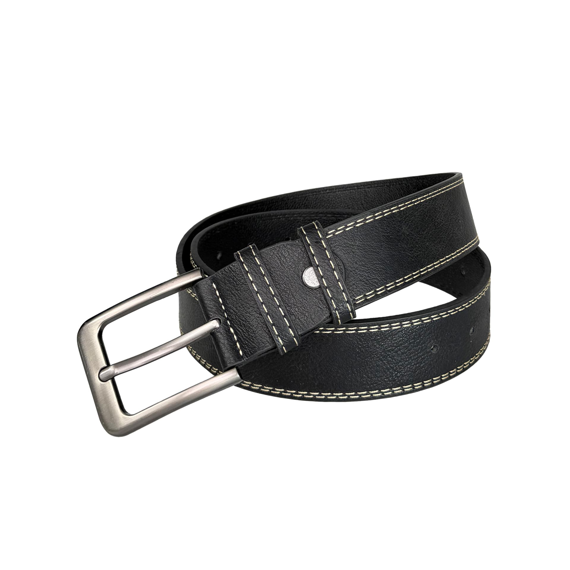 Ремень JEANSWEST Кожаные ремни Мужской 3,5 см - изображение 6