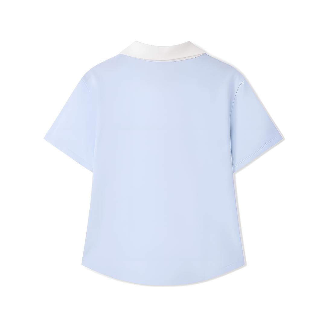 Skechers Braised Сера Синий 026P Женские Поло - изображение 2