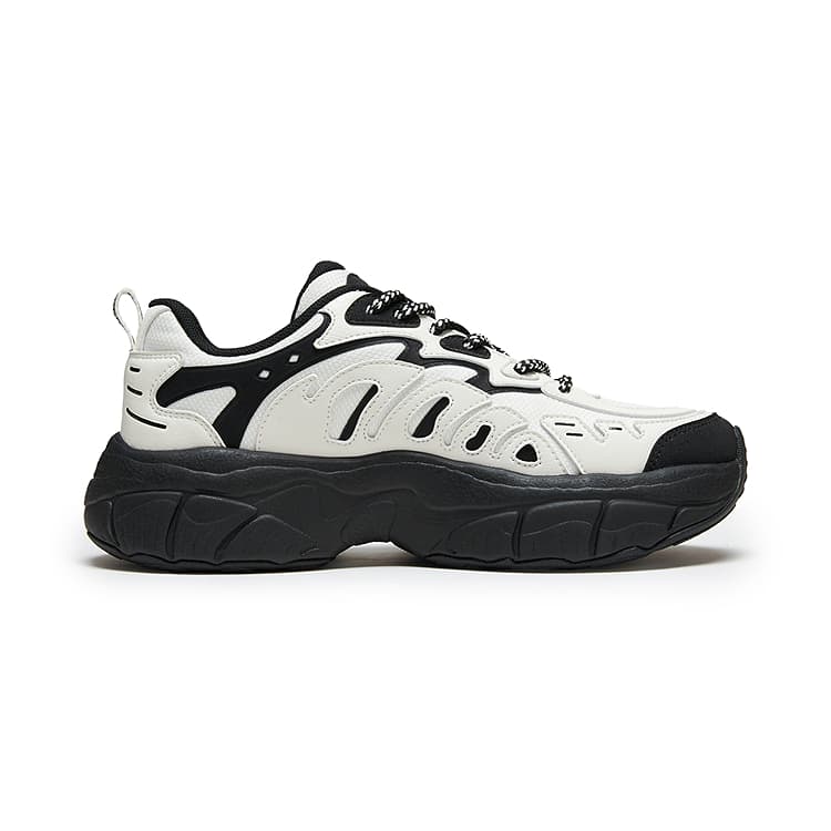 Кроссовки Champion Low Top массивные кроссовки женские Молочно-белый Черный - изображение 2