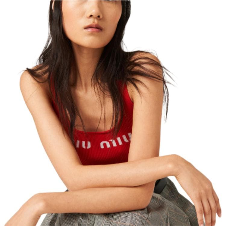 Майка MIU MIU Logo - изображение 5
