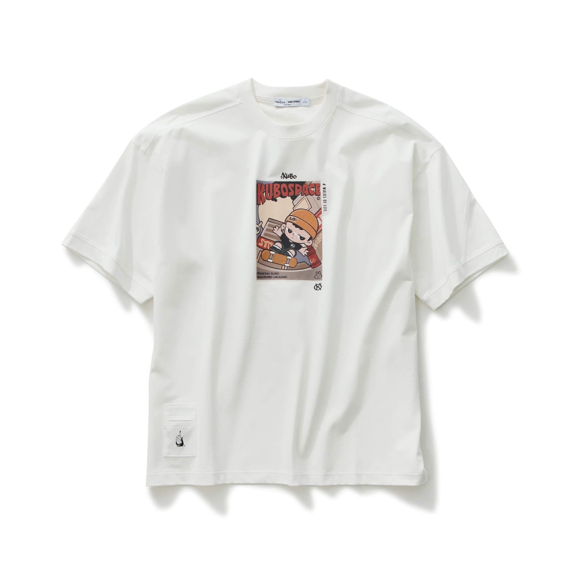 Футболка Nautica White Sail Футболка Унисекс - изображение 3